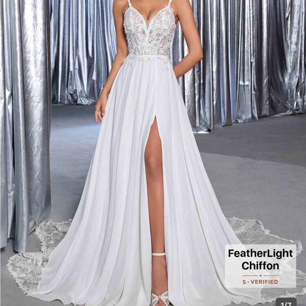 White Lace Gown